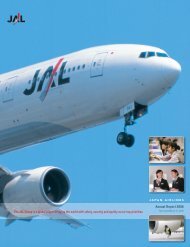 Annual Report 2006 - JAL | JAPAN AIRLINES