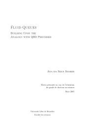 Fluid Queues - de l'Université libre de Bruxelles