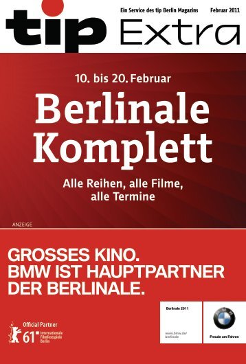 Berlinale Komplett - Tip Berlin