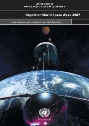 2007 Annual Report - World Space Week