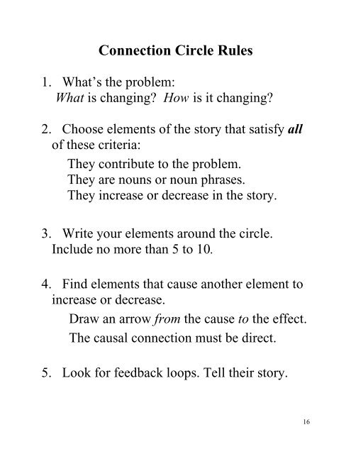 Keystone Species in an Ecosystem Using Connection Circles to Tell ...