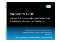 PROYECTO In-TIC - CRMF Albacete