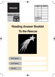 Reading Answer Booklet - Emaths