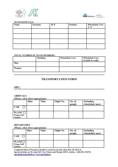 FITA Para-Archery World Ranking Tournament Czech Target 2012 ...