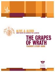 THE GRAPES OF WRATH - LA Theatre Works