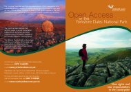 CRoW leaflet (for PDF) - Yorkshire Dales National Park