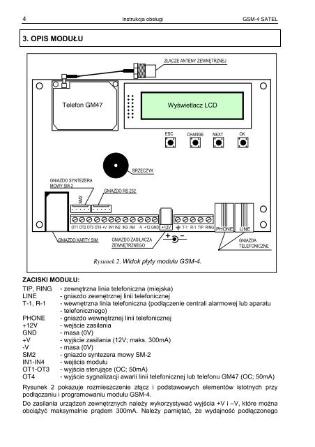 GSM-4 - Satel