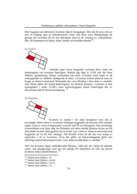 Etablering av publika verksamheter i Norra Sorgenfri - En studie ...