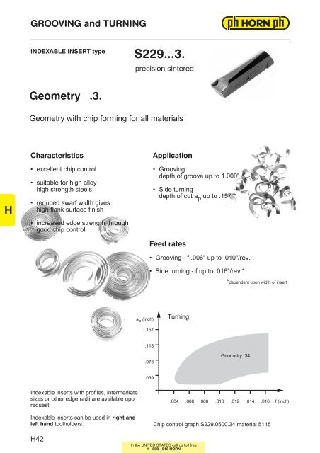 SUMMARY H - Horn USA