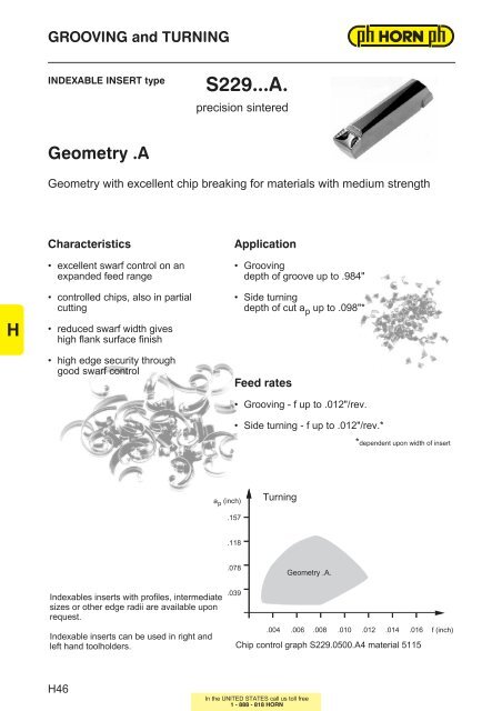 SUMMARY H - Horn USA