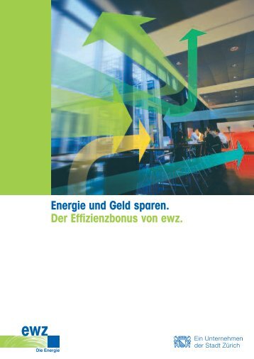 Energie und Geld sparen. Der Effizienzbonus von ewz. - www ...
