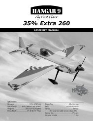 35% Extra 260 Manual - Hangar 9