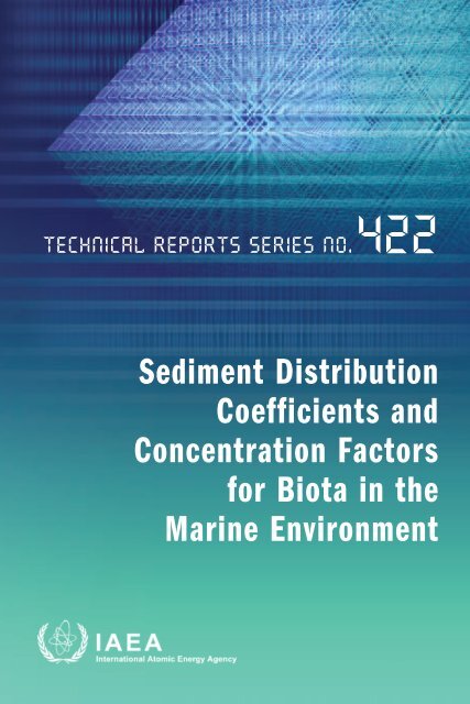 Sediment Distribution Coefficients and Concentration Factors for ...