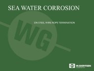 SEA WATER CORROSION