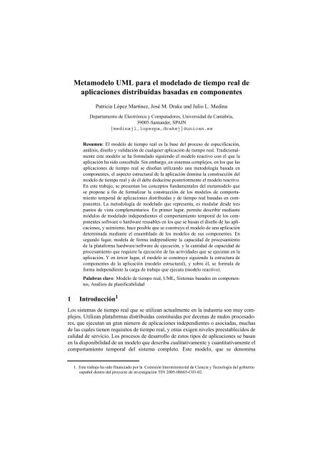 Download PDF in Spanish - CTR - Universidad de Cantabria