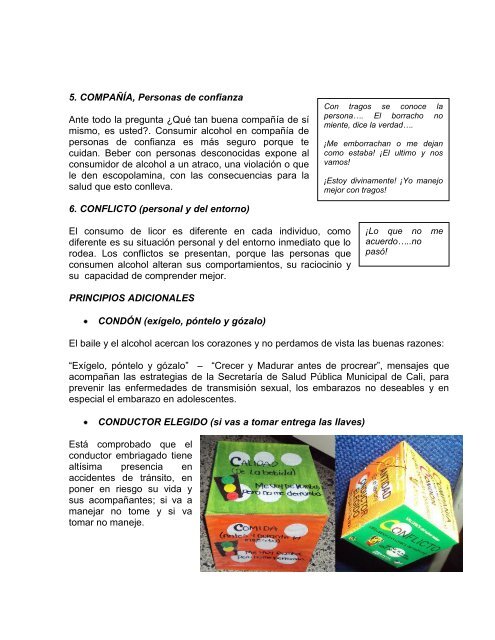 CALI, modelo en Colombia en Programas de Consumos Responsable