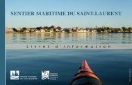 livret d'information - Sentier maritime du Saint-Laurent