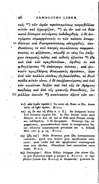 de vita pythagorica - Notes du mont Royal