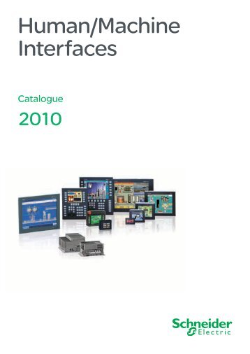 Human/Machine Interfaces - Schneider Electric