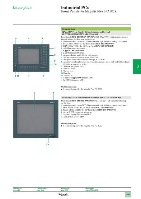 Human/Machine Interfaces - Schneider Electric