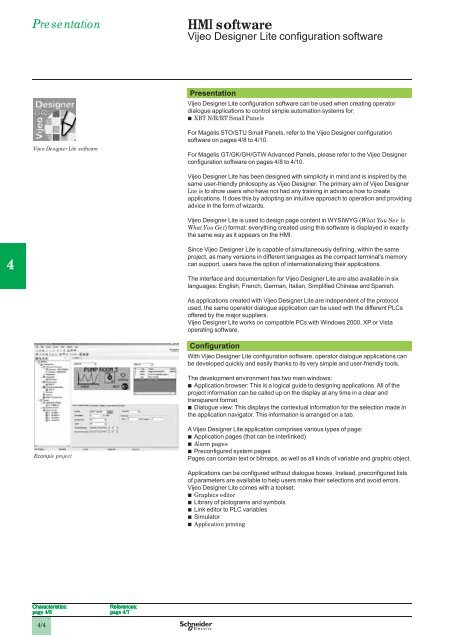 Human/Machine Interfaces - Schneider Electric