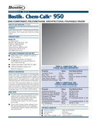 BostikÂ® Chem-CalkÂ® 950 - Sweeney Materials