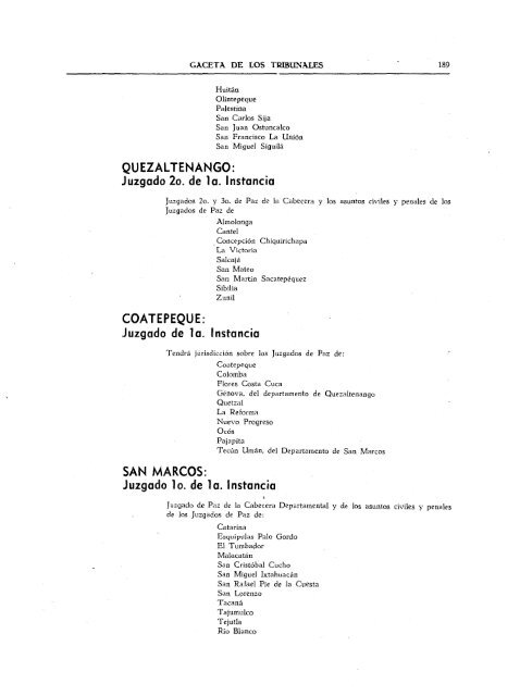 GACETA TRIBUNALES - Biblioteca OJ