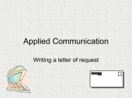 writing a donation letter - ppt in pdf format