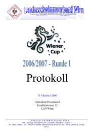 Wr.Cup 1. Runde 06/07