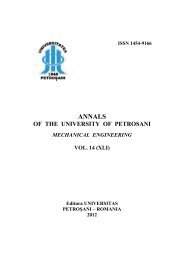 Annals - Mechanical Engineering - Vol. 14 - 2012 - Content