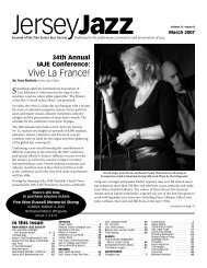 Vive La France! - New Jersey Jazz Society
