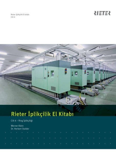 Rieter ÃÂ°plikÃÂ§ilik El KitabÃÂ±