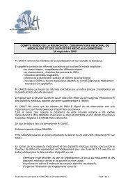 CR ORMEDIMS 260905 - OMEDIT Poitou-Charentes