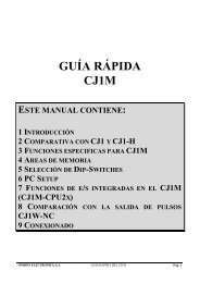 GUÃA RÃPIDA CJ1M