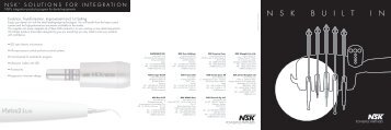 nsk built-in-brochure.pdf - PROFI - dental equipment