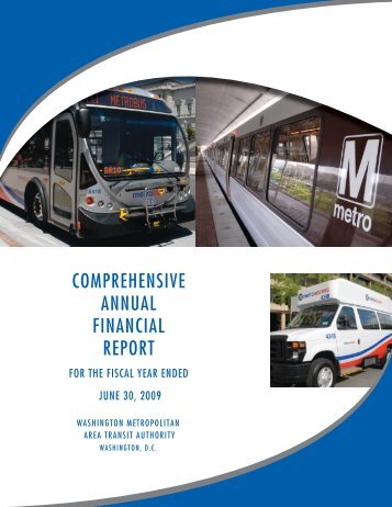 Comprehensive Annual Financial Report for the ... - WMATA.com