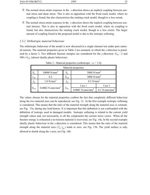 an orthotropic continuum model for the analysis of masonry structures