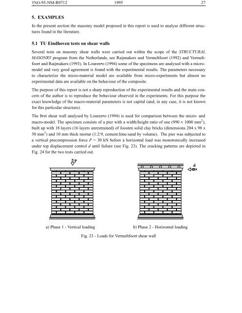 an orthotropic continuum model for the analysis of masonry structures