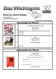 Bestellfax - Presse Schiessl