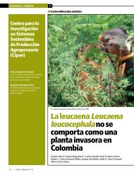 La leucaena Leucaena leucocephala no se comporta como ... - LERF