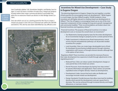 The City of Hilliard Sustainability Plan