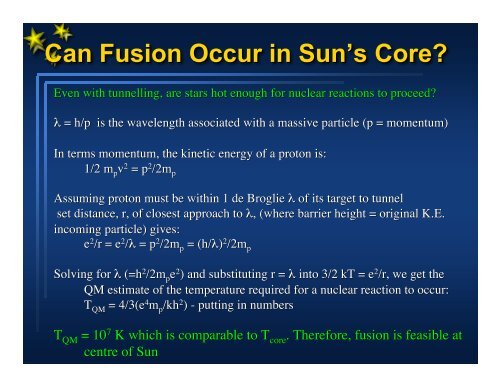 Energy Sources in Stars (Â§10.3)