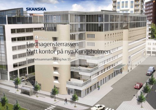 Lindhagensterrassen Nytt kontor pÃ¥ nya Kungsholmen. - Toimitilat.fi