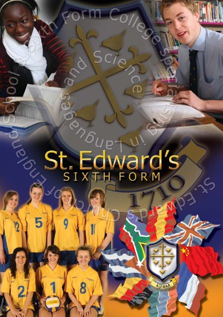 Sixth Form - St Edward's C of E School