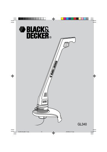 Instruction Manual - Black & Decker