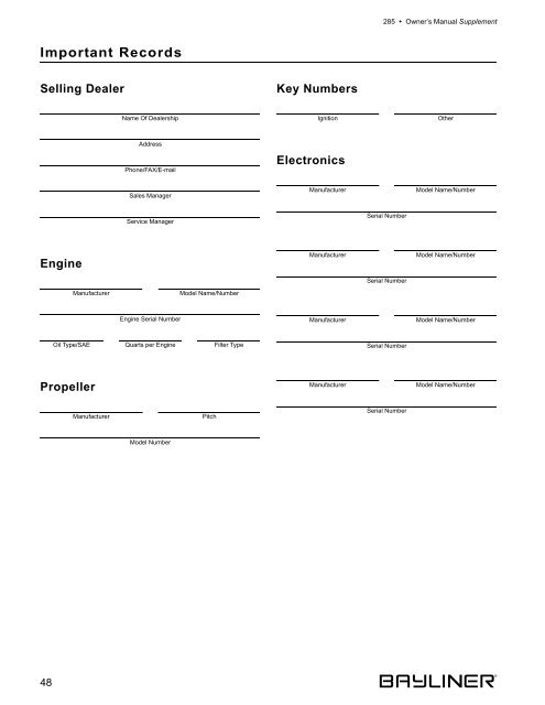 2855SU.pdf (3.92 MB) - Bayliner Parts