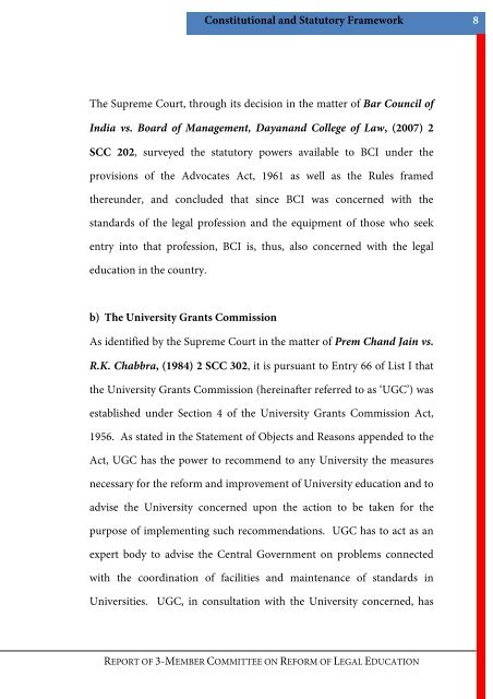 FINALREPORT - The Bar Council of India