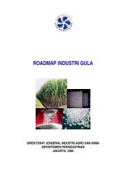 ROADMAP INDUSTRI GULA - Direktorat Jenderal Industri Agro