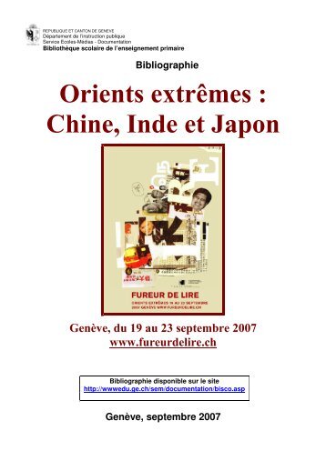 Orients extrÃªmes : Chine, Inde et Japon