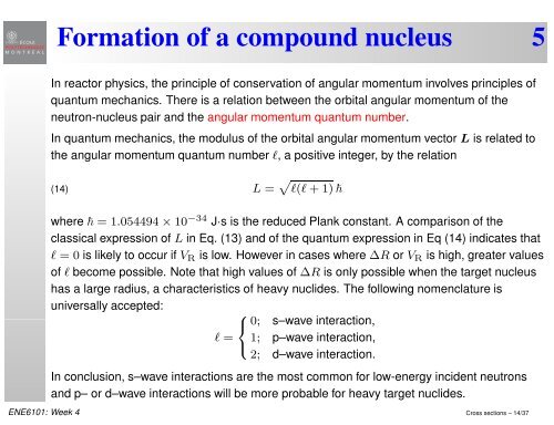 Definition of cross sections 1 - Moodle